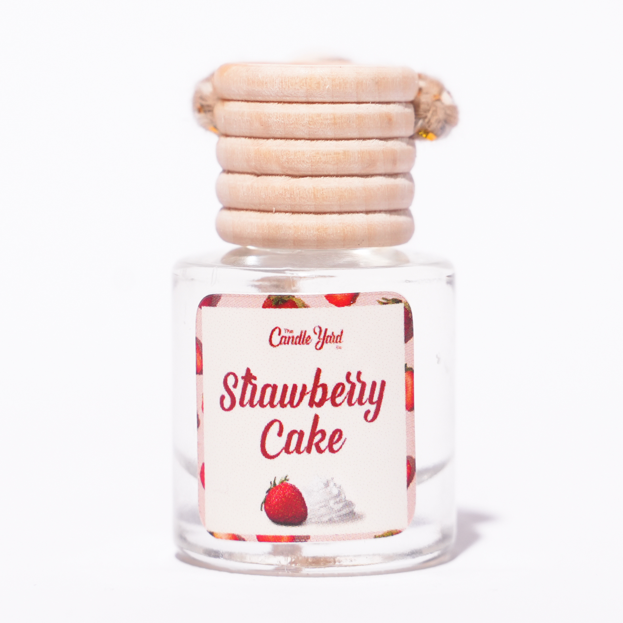 Strawberry Cake Car Freshener The Candle Yard Co.