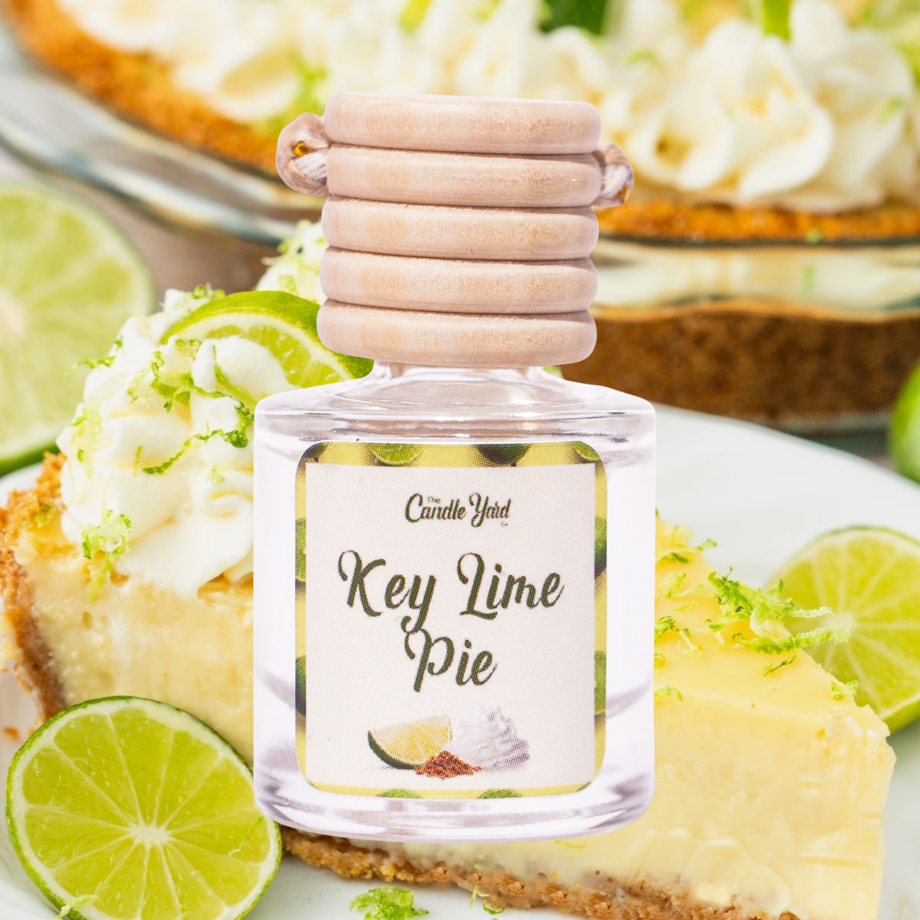 Key Lime Pie Car Freshener The Candle Yard Co.