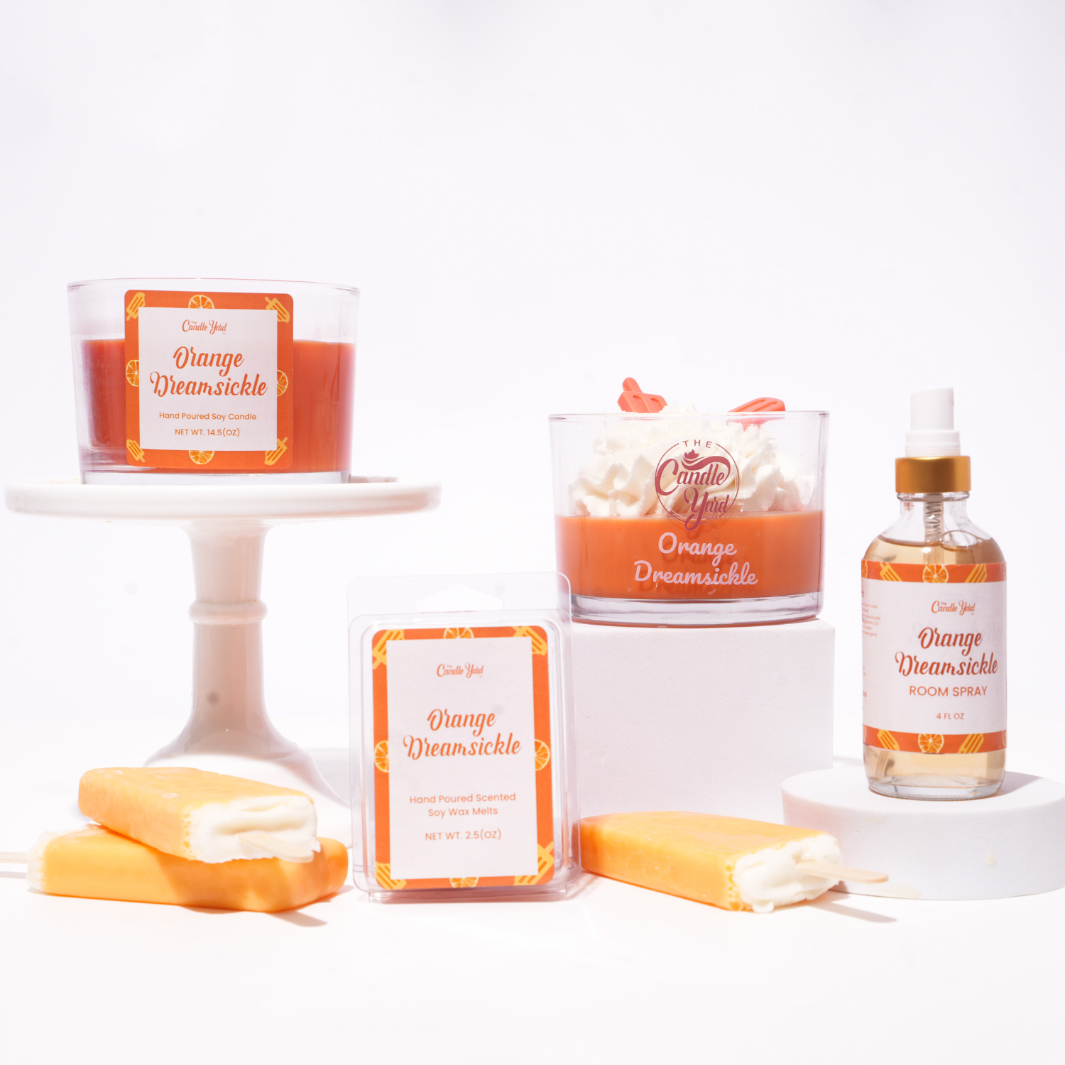 The Orange Dreamsickle Bundle The Candle Yard Co.