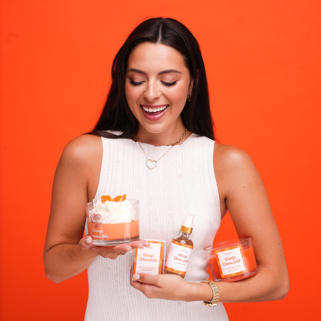 Orange Dreamsickle Dessert Candle Limited Time Only!