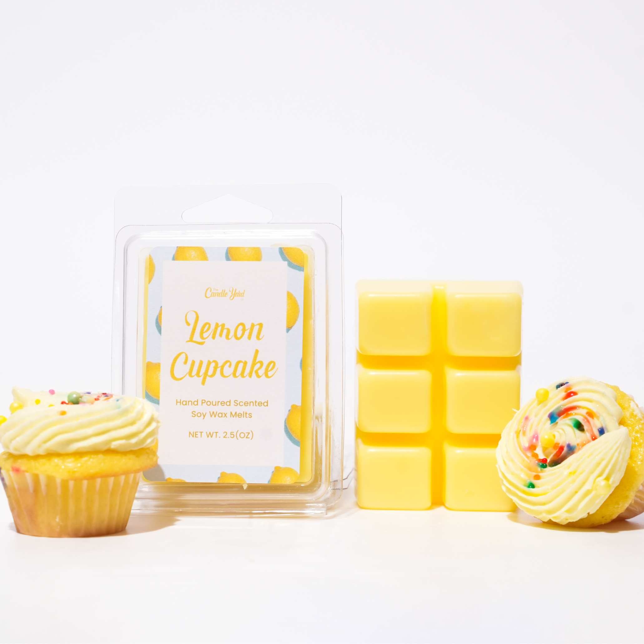 Lemon Cupcake Wax Melt - The Candle Yard Co. 