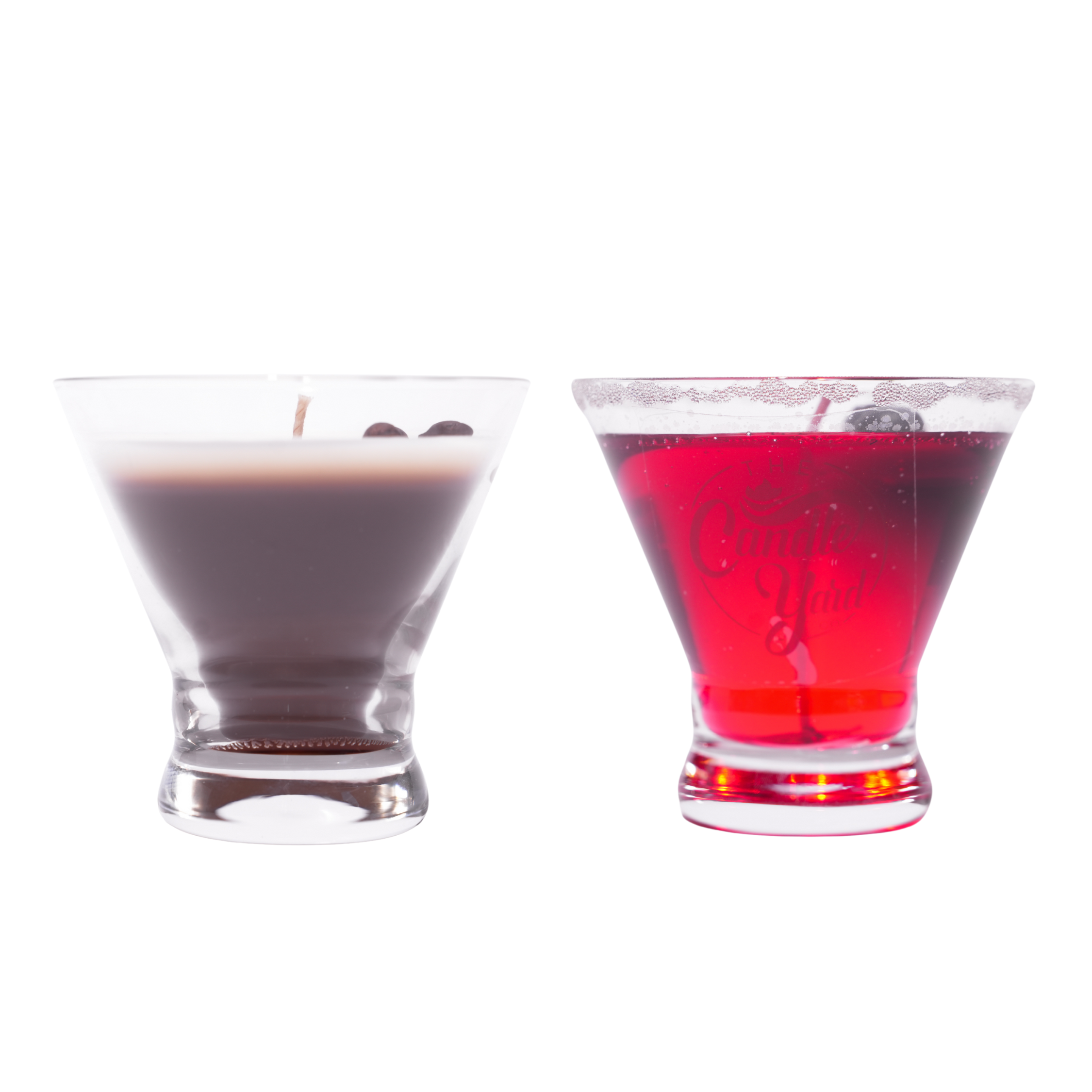 Espresso Martini & Blueberry Lemon Drop Martini Candle Duo Bundle The Candle Yard Co.