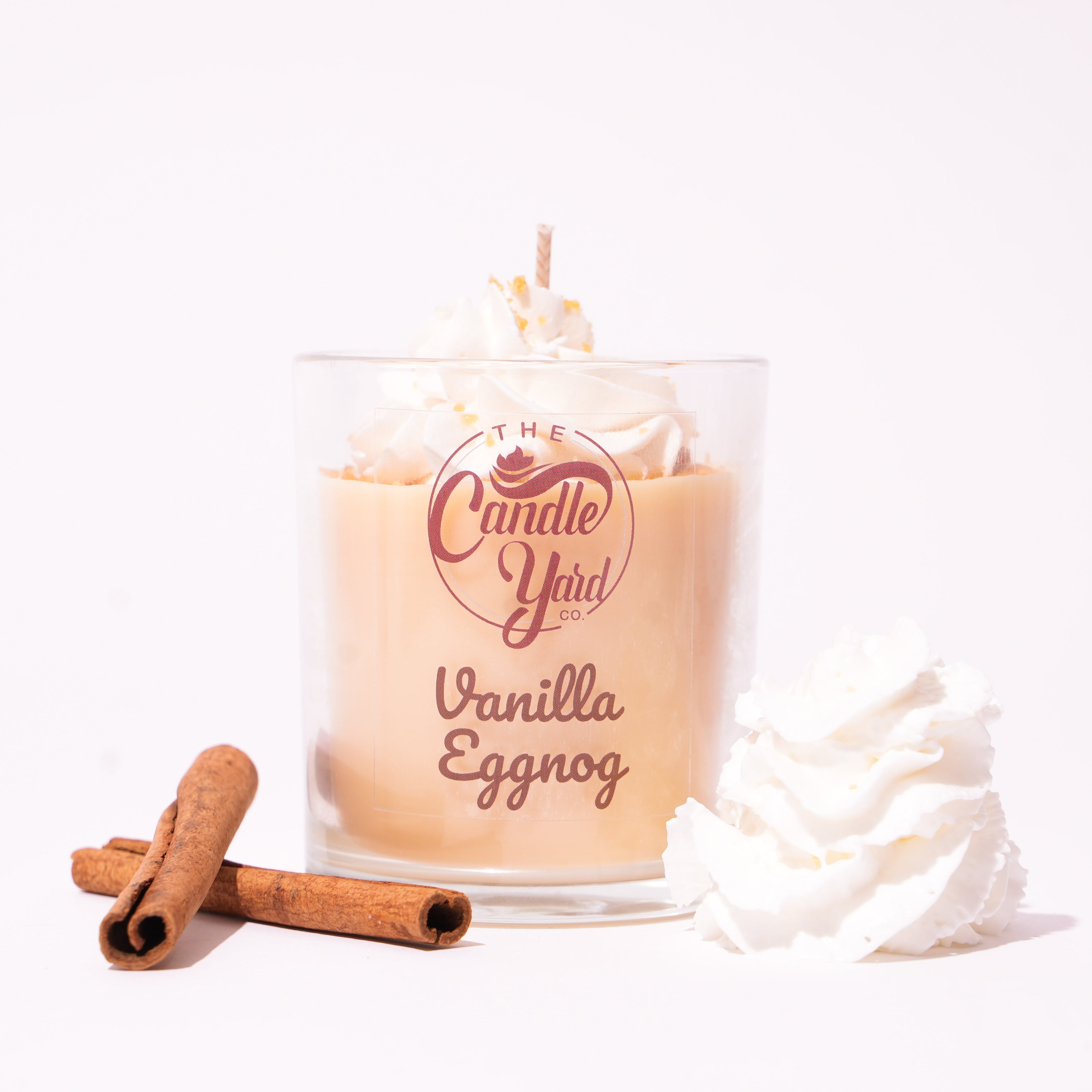 Vanilla Eggnog Drink Candle Limited Time Only!