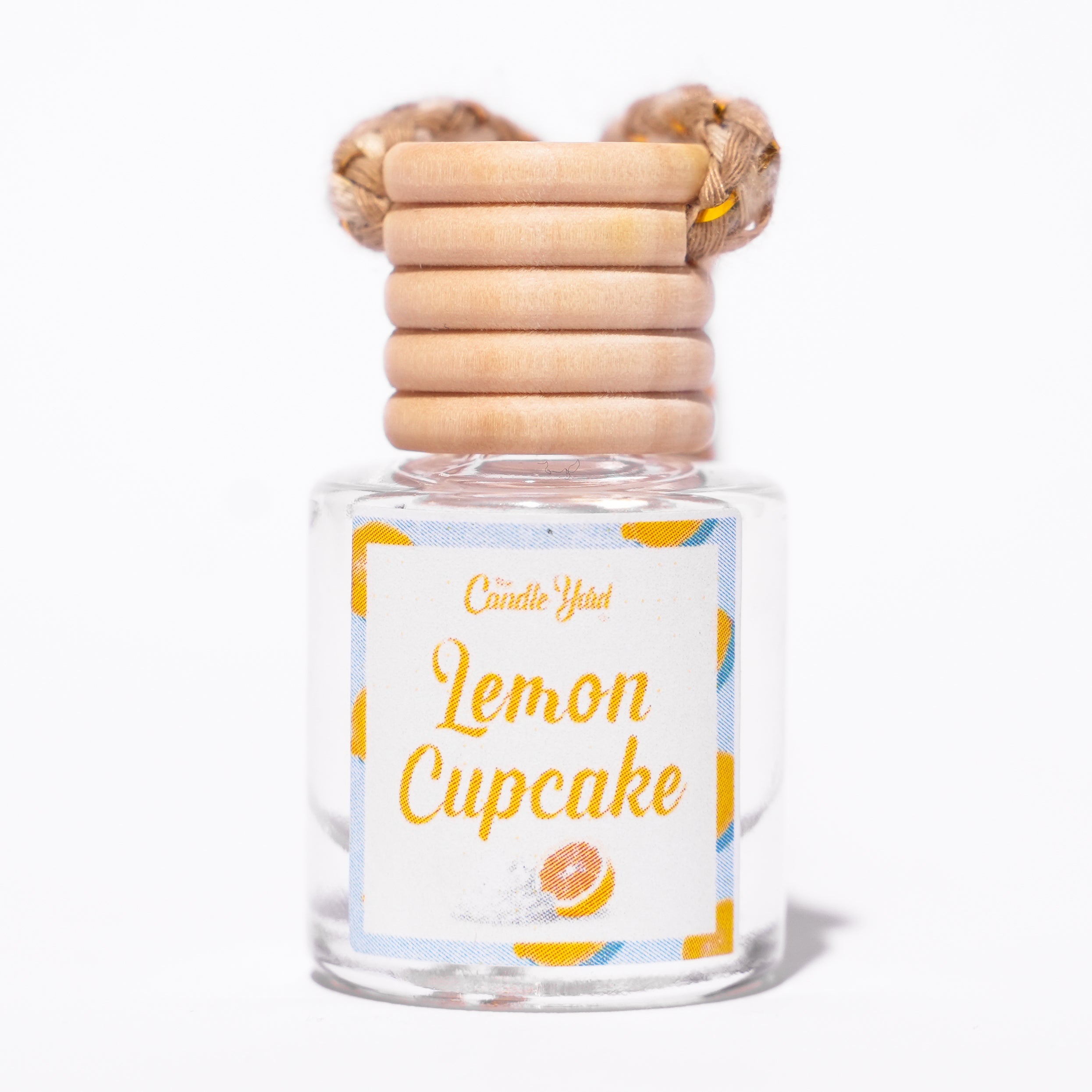 Lemon Cupcake Car Freshener The Candle Yard Co.
