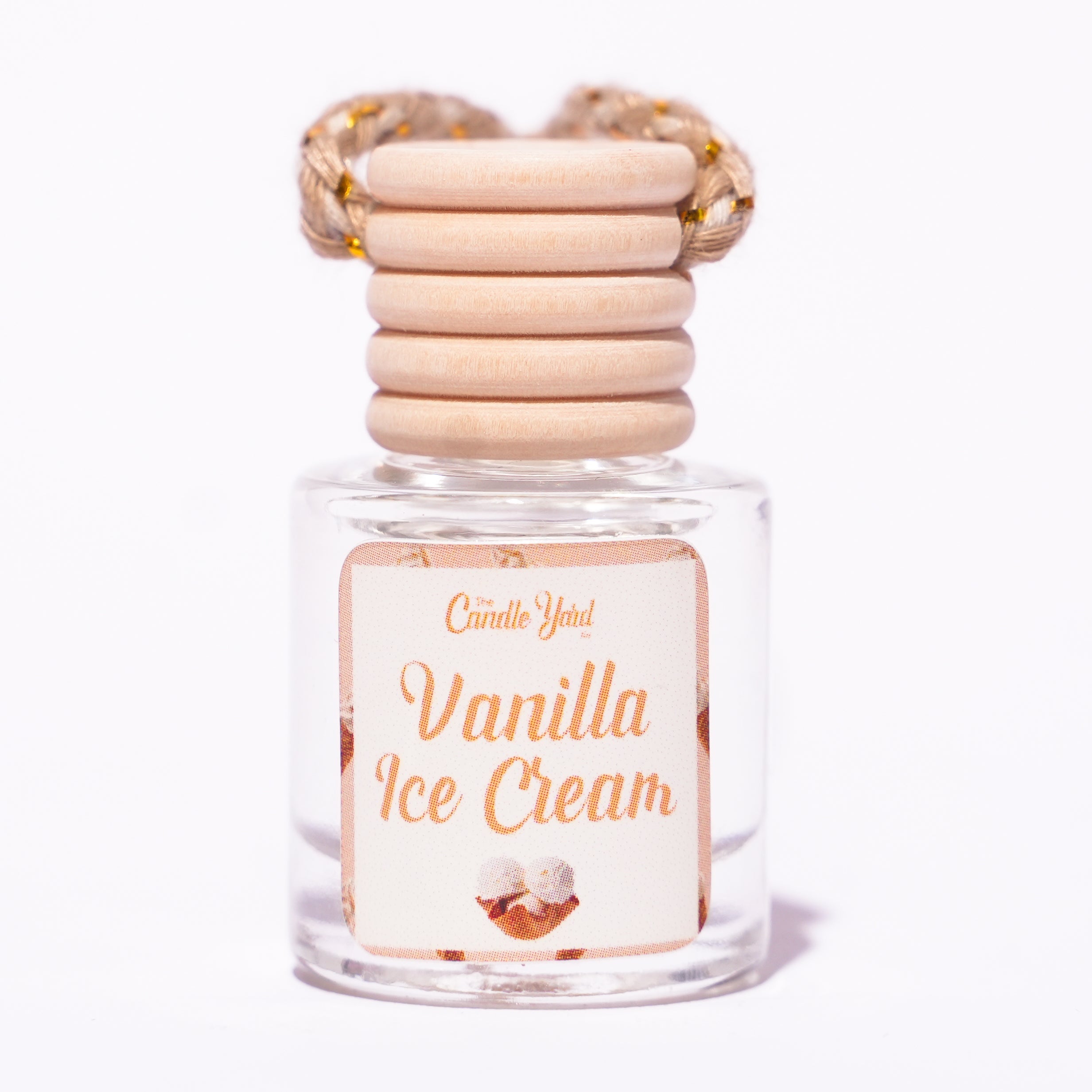 Vanilla Ice Cream Car Freshener The Candle Yard Co.