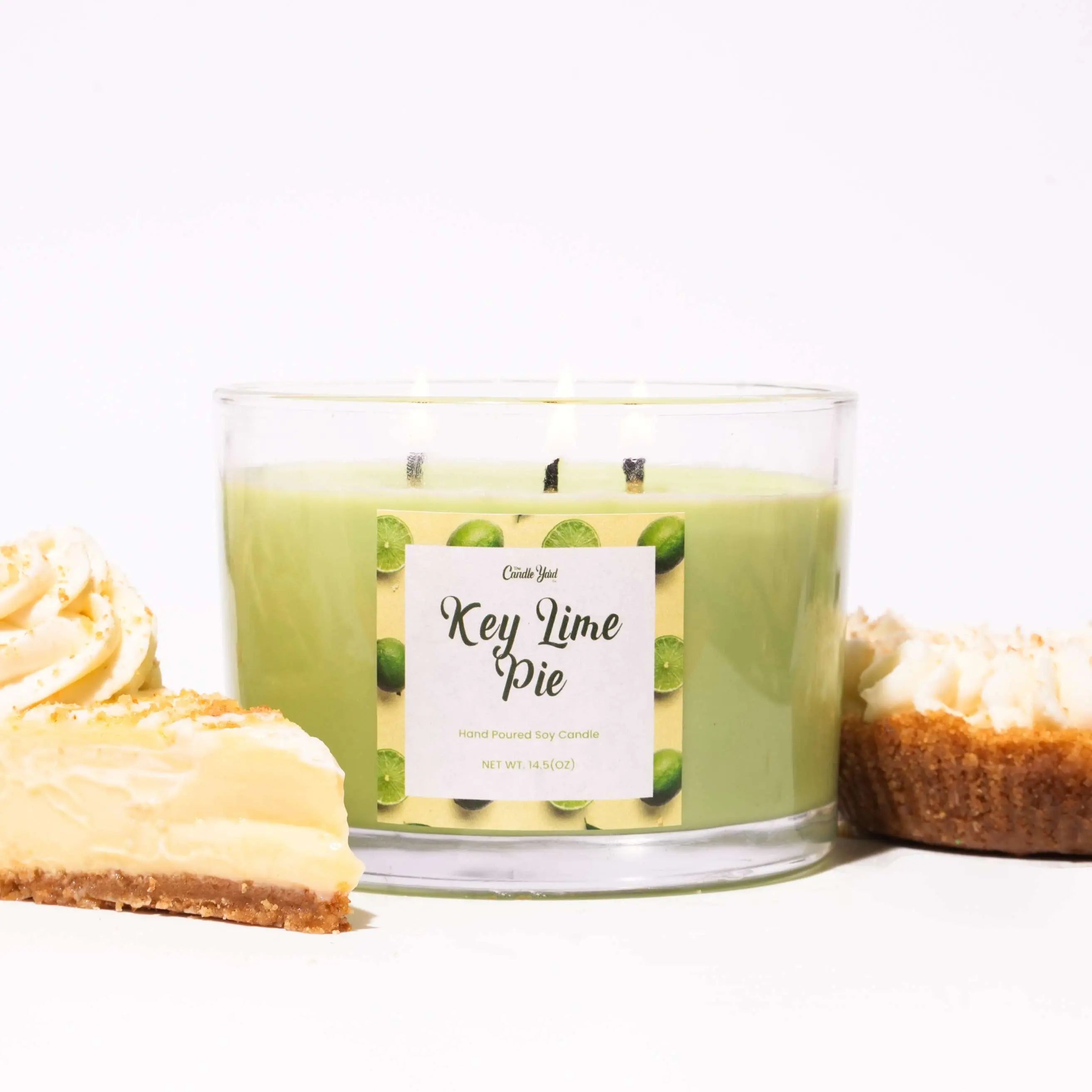 Key Lime Pie Simplified Candle - The Candle Yard Co. 