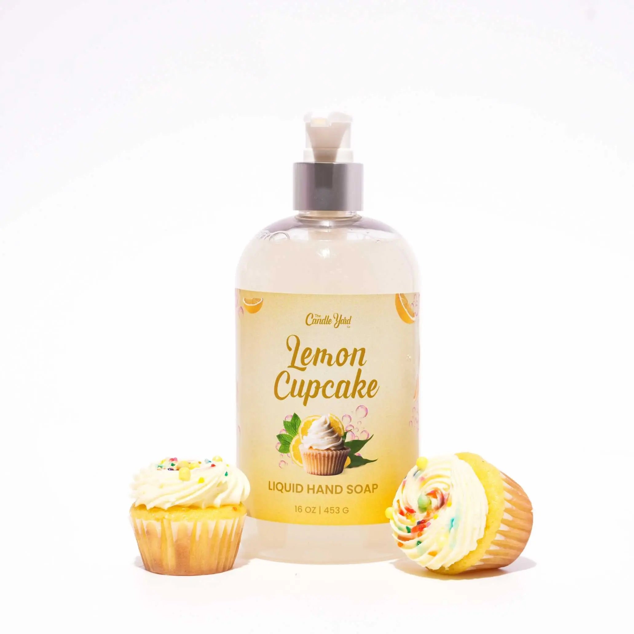 Lemon Cupcake Liquid Hand Soap The Candle Yard Co.