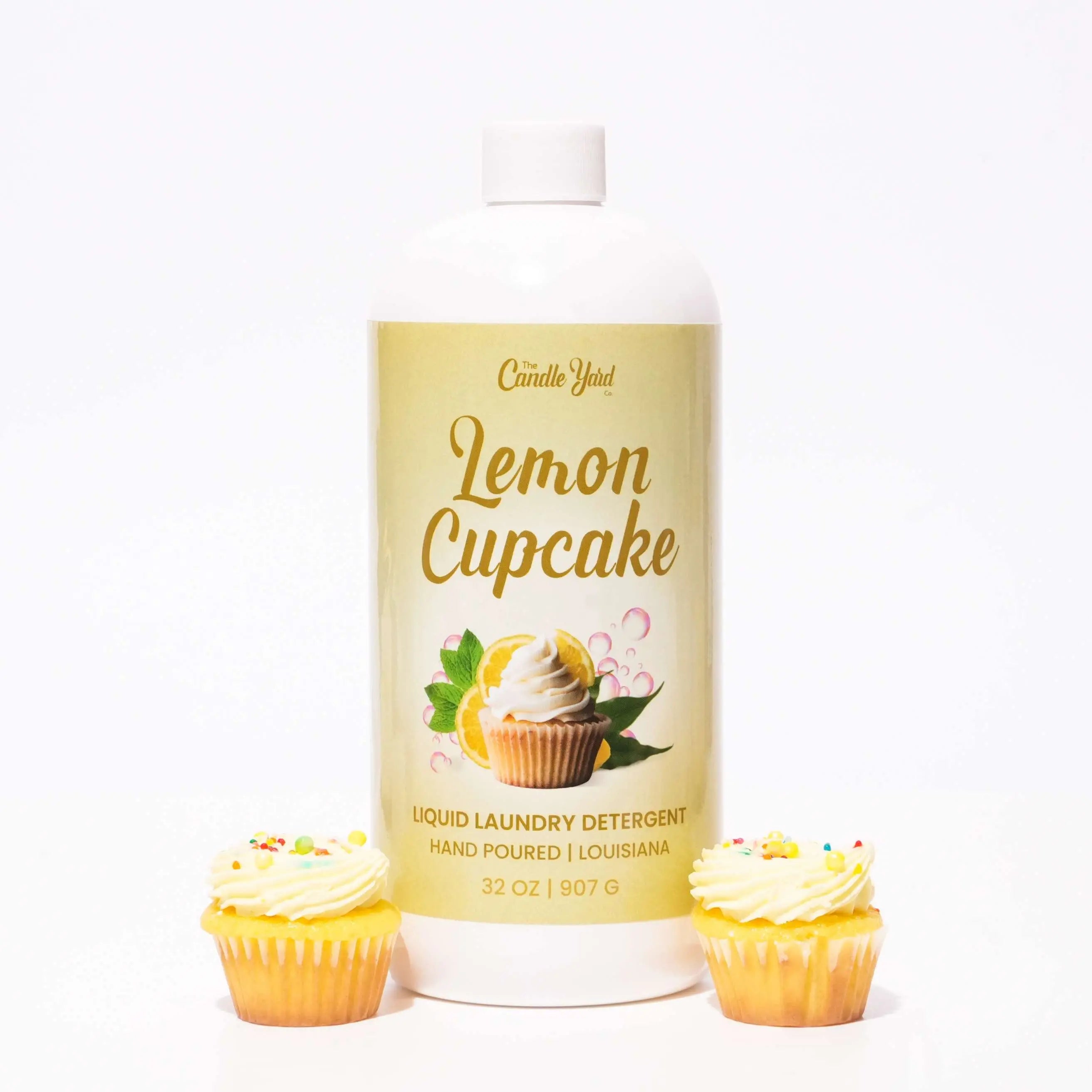 Lemon Cupcake Liquid Laundry Detergent - The Candle Yard Co. 