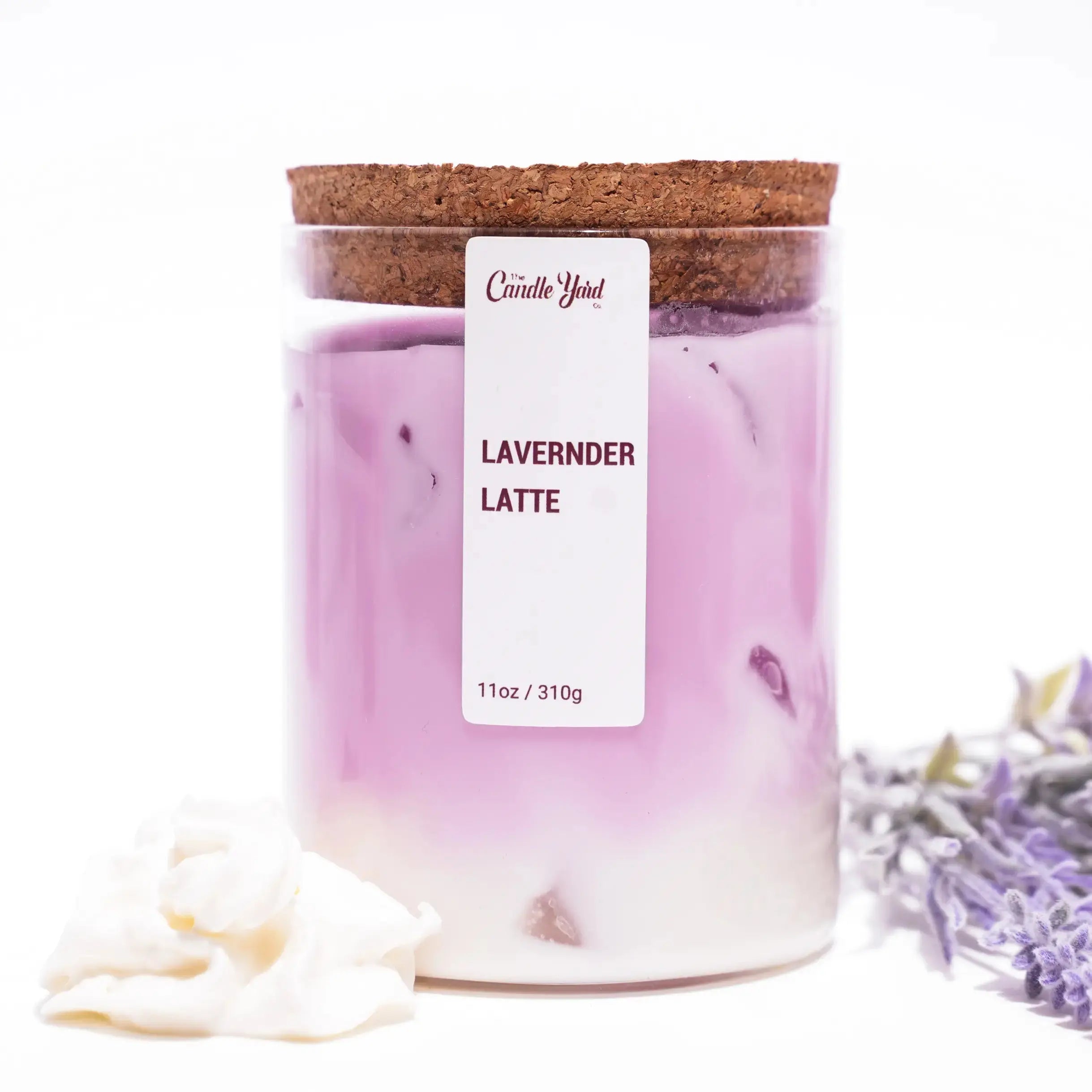 Lavernder Latte Drink Candle Limited Time Only!