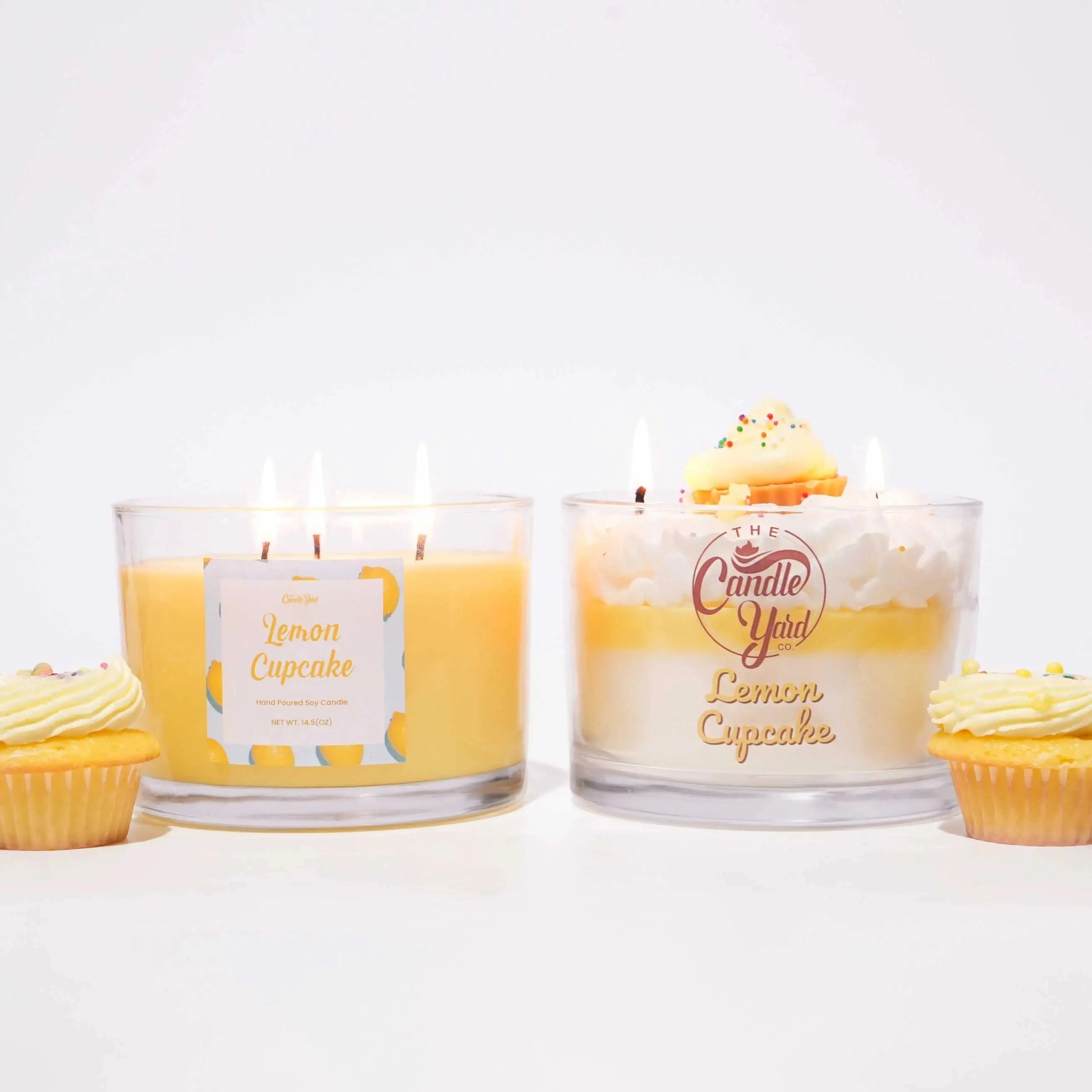 The Lemon Cupcake Duo Bundle The Candle Yard Co.