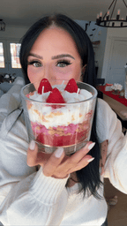 Strawberry Cake Dessert Candle Limited Time Only!