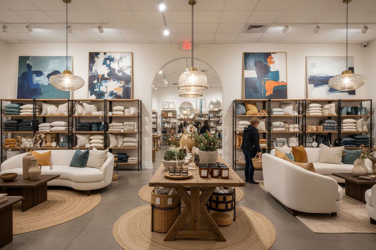 Home décor stores